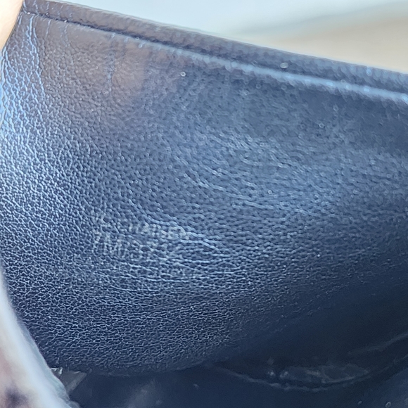 Vince Camuto Chaisen Platform Cork Wedges Black Leather Women's Sandals Sz 7M - Picture 2 of 12